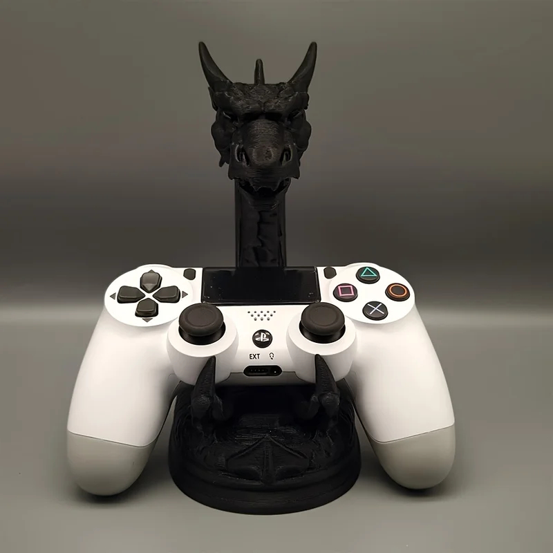3D Printing Xbox Controller - 3D Printed Fantasy Dragon Skull Controller