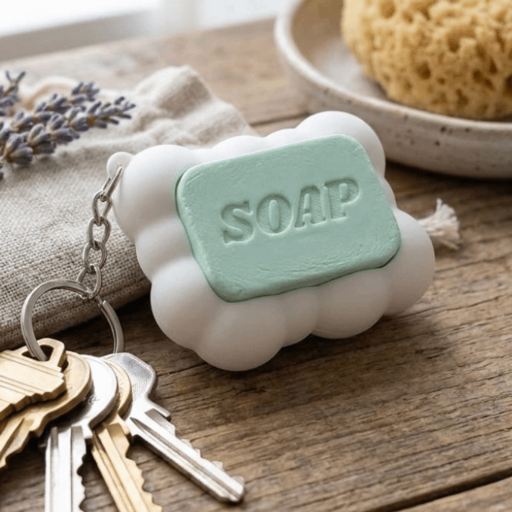 3D Printing Design Software - Realistic Design 3d Printed Keychain Pressable