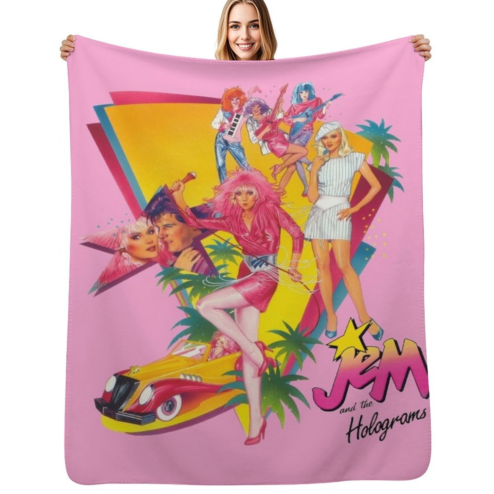 Jem and the Holograms Throw Bl - 3D Printing Hologram incelemesi ve fiyatı