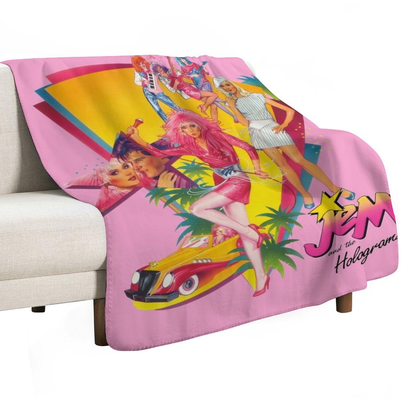 Jem and the Holograms Throw Bl - 3D Printing Hologram incelemesi ve fiyatı