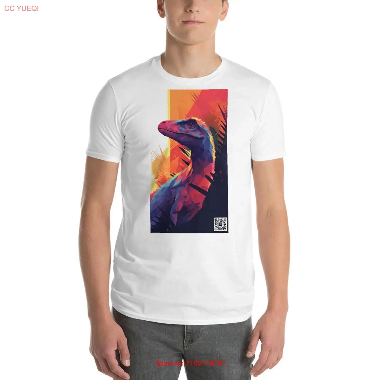 Dinosaur T Shirt smartphone ca - 3D Printing Qr Codes incelemesi ve fiyatı