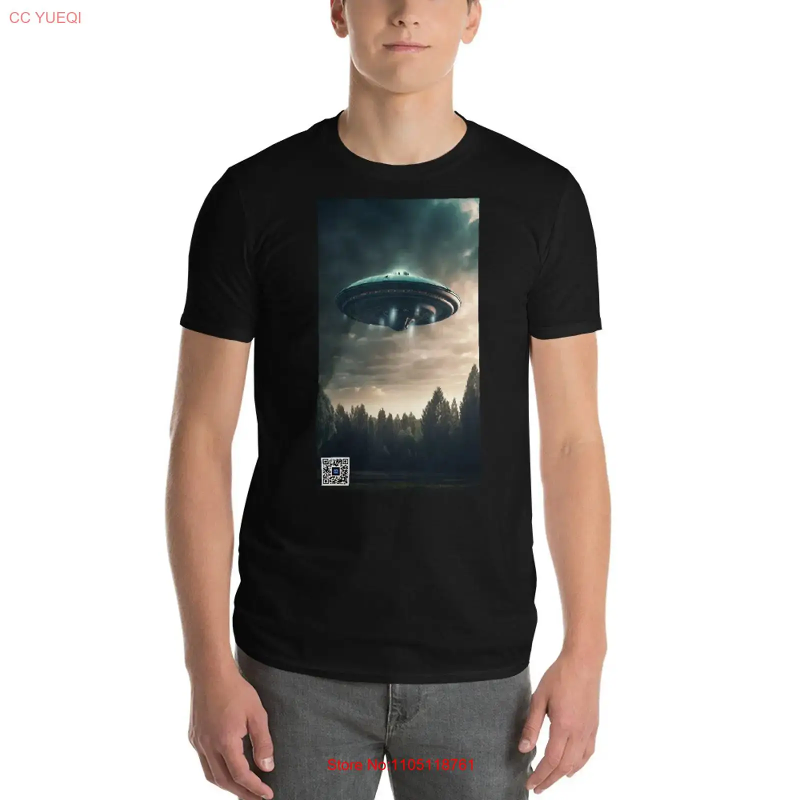 Spaceship T Shirt smartphone c - 3D Printing Qr Codes incelemesi ve fiyatı