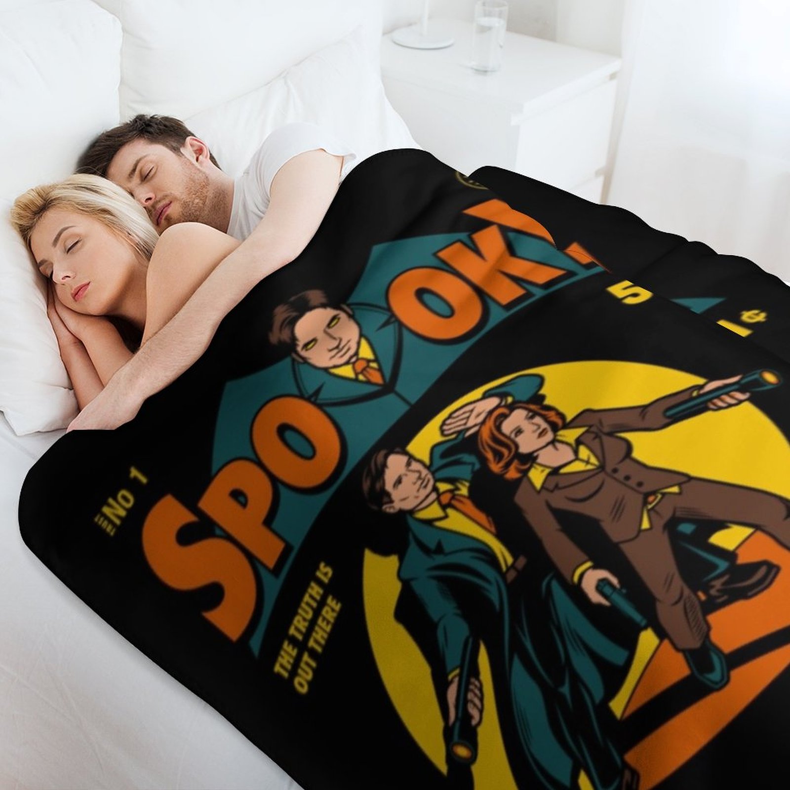 X Files, Spooky Comic Throw Bl - 3D Printing File Free incelemesi ve fiyatı