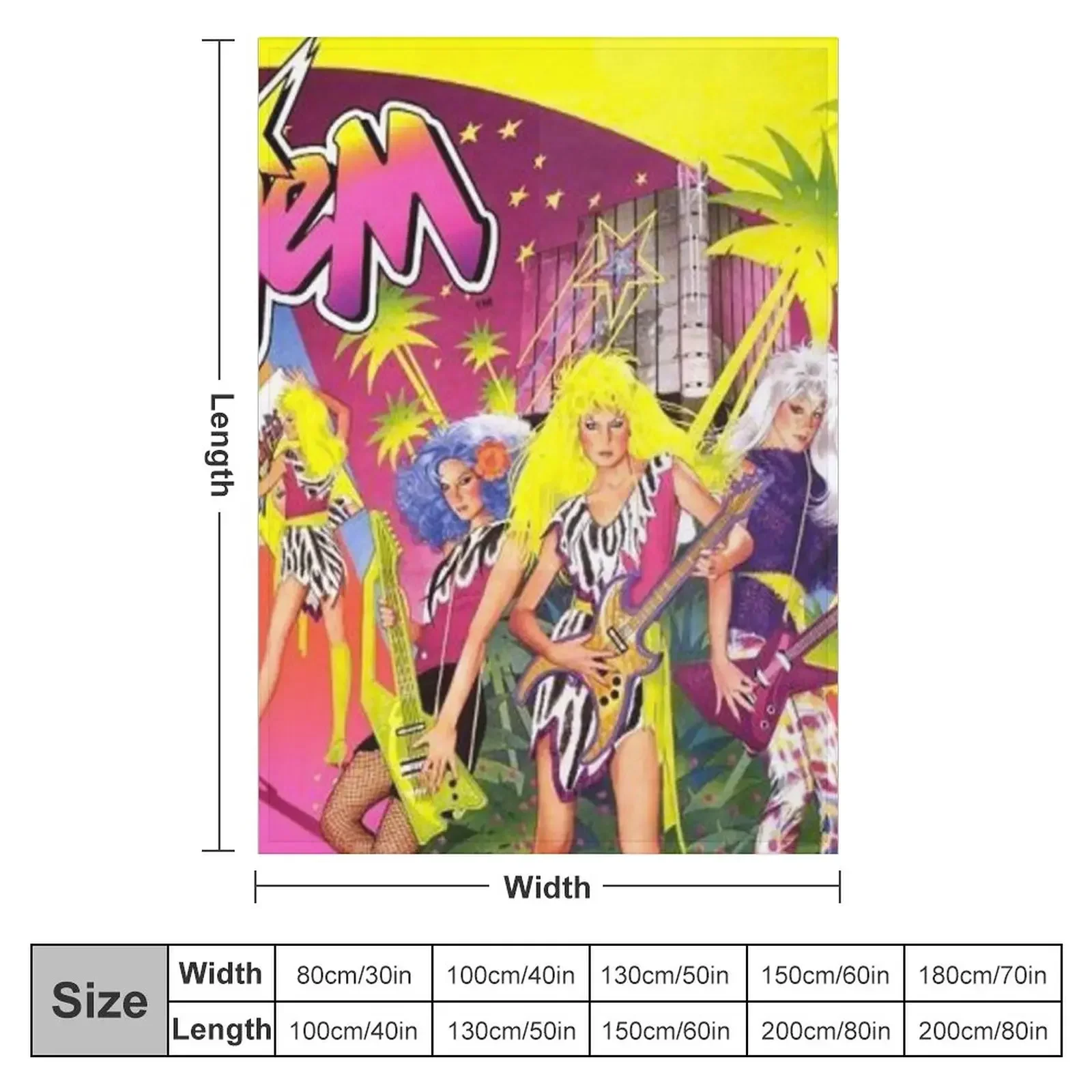 Jem and the holograms Throw Bl - 3D Printing Hologram incelemesi ve fiyatı
