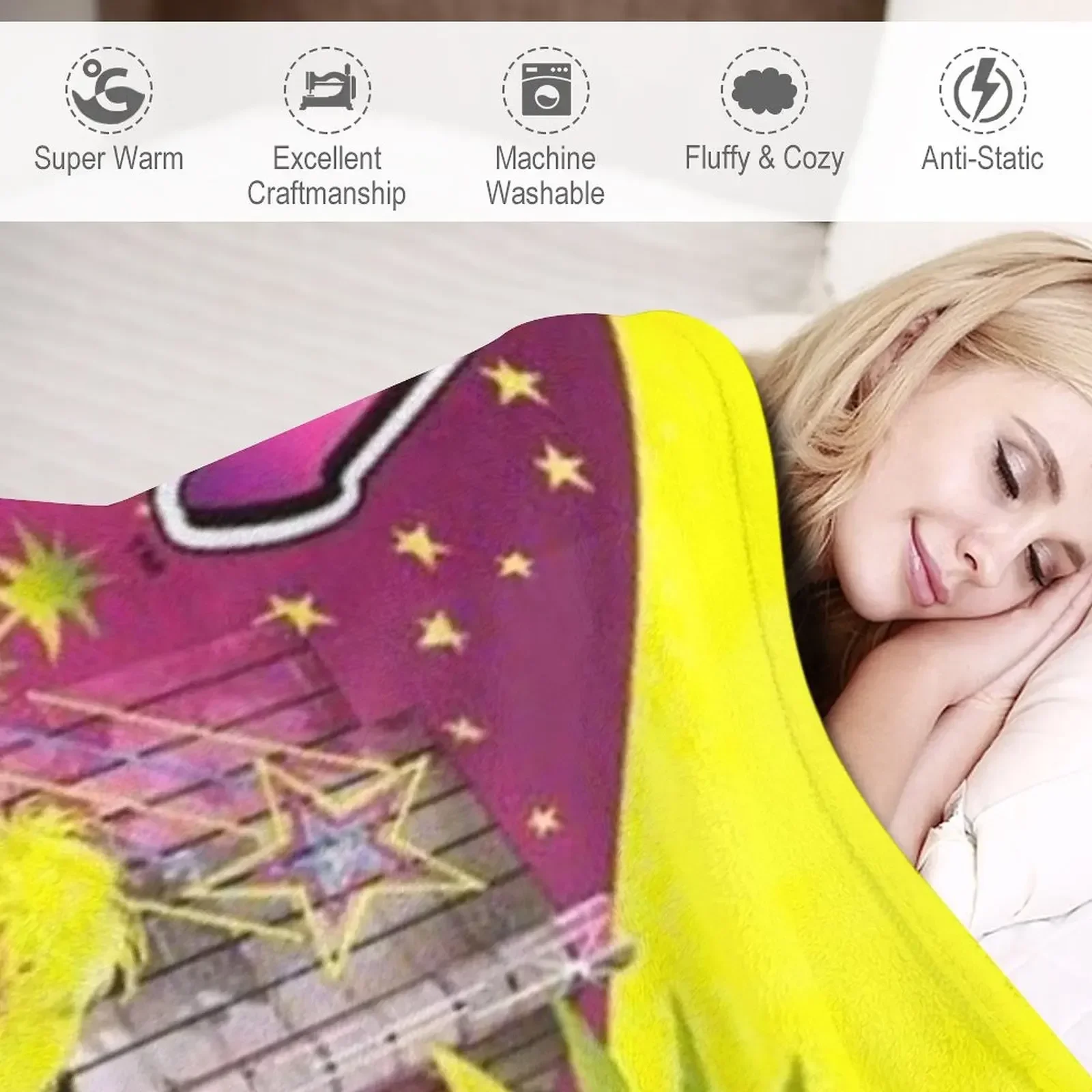 Jem and the holograms Throw Bl - 3D Printing Hologram incelemesi ve fiyatı