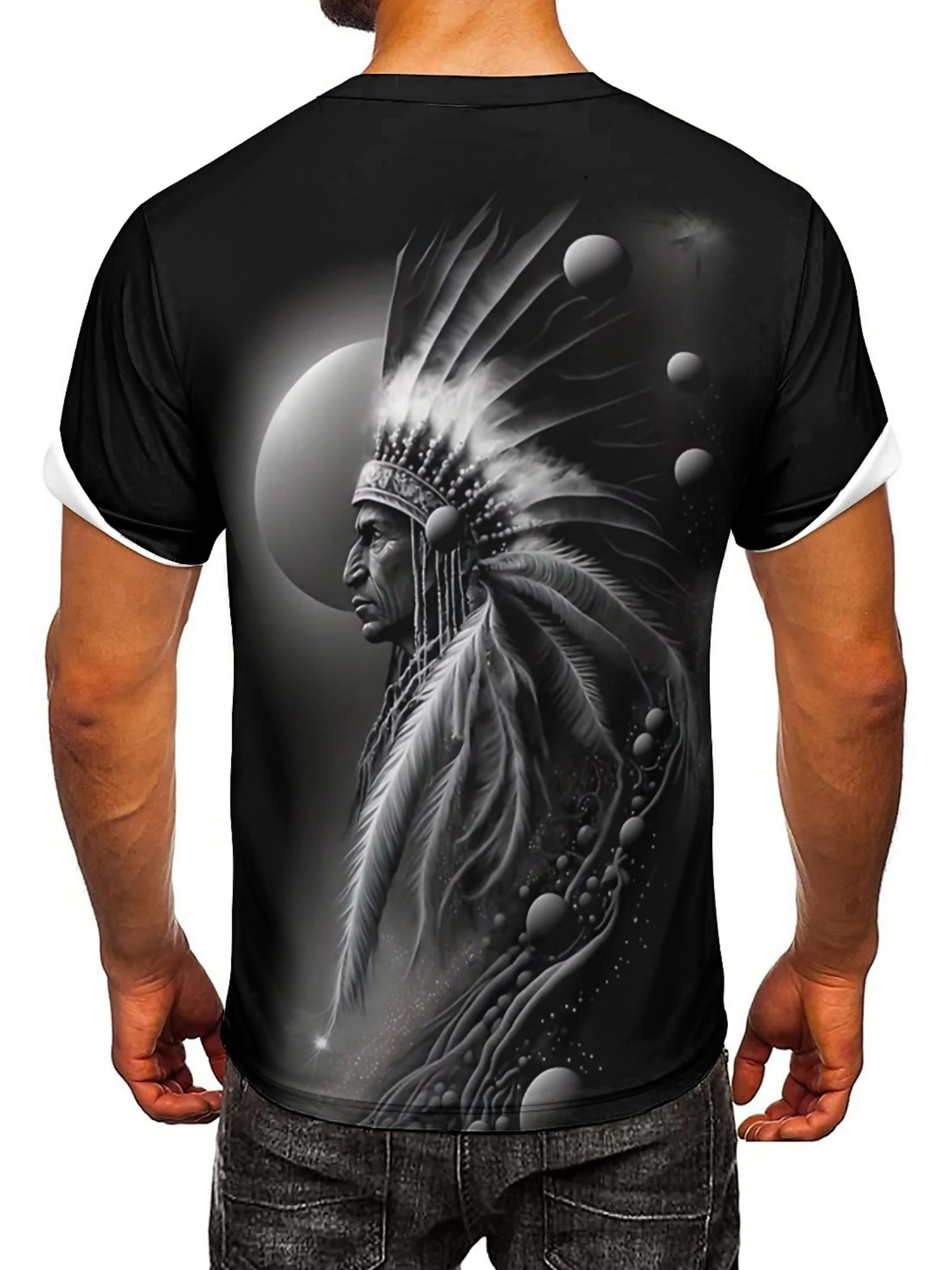 Men's 3D Printed Tribal Chieft - 3D Printing Designing incelemesi ve fiyatı