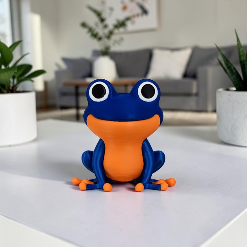 Creative Big Eyed Frog Shaped  - 3D Printing Glasses Frames incelemesi ve fiyatı