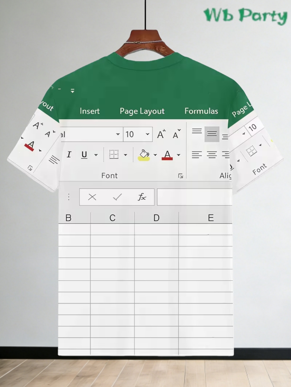 Casual Excel Tshirt for Men 3D - 3D Printing Design Software incelemesi ve fiyatı