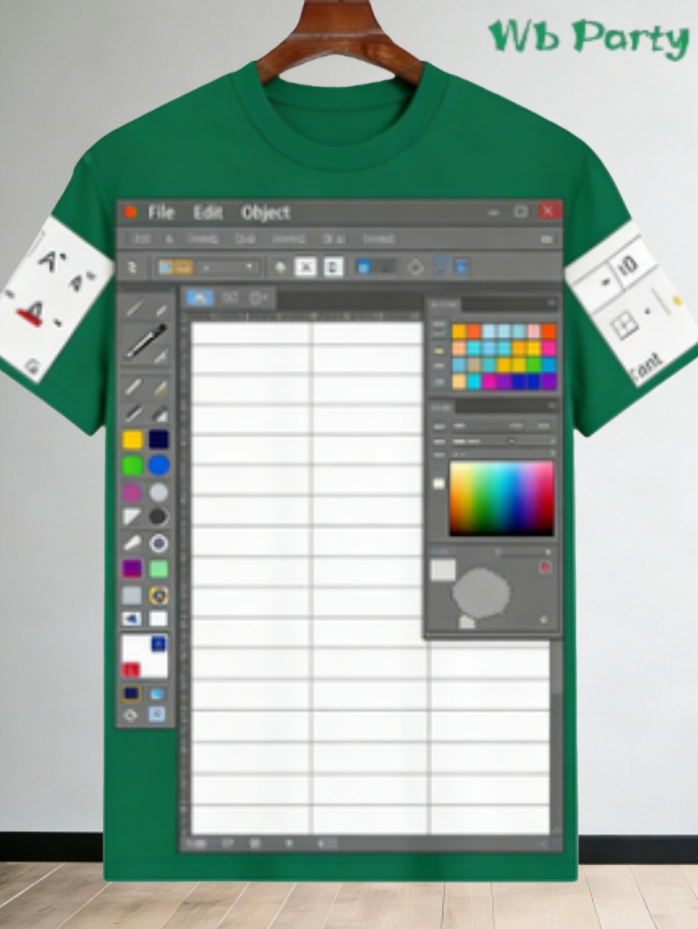 Casual Excel Tshirt for Men 3D - 3D Printing Design Software incelemesi ve fiyatı