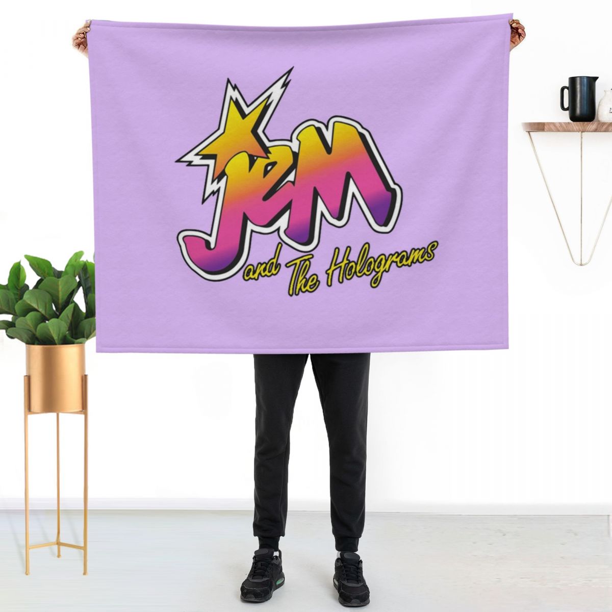 Jem and the holograms Throw Bl - 3D Printing Hologram incelemesi ve fiyatı