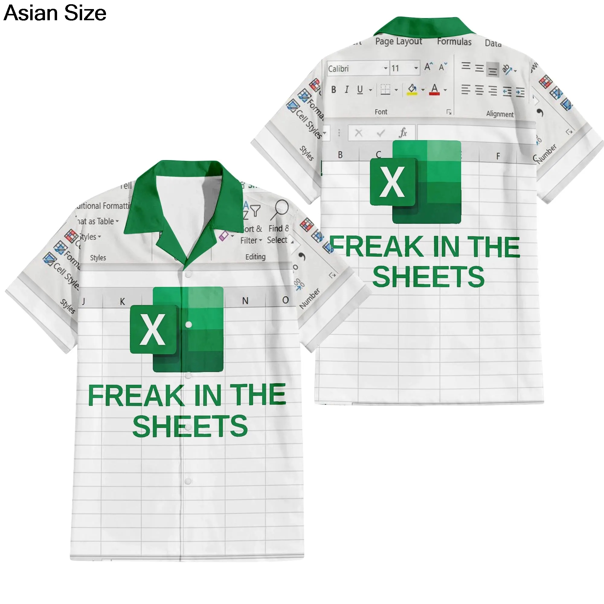 Excel Hawaiian Shirt Men's Fas - 3D Printing Design Software incelemesi ve fiyatı