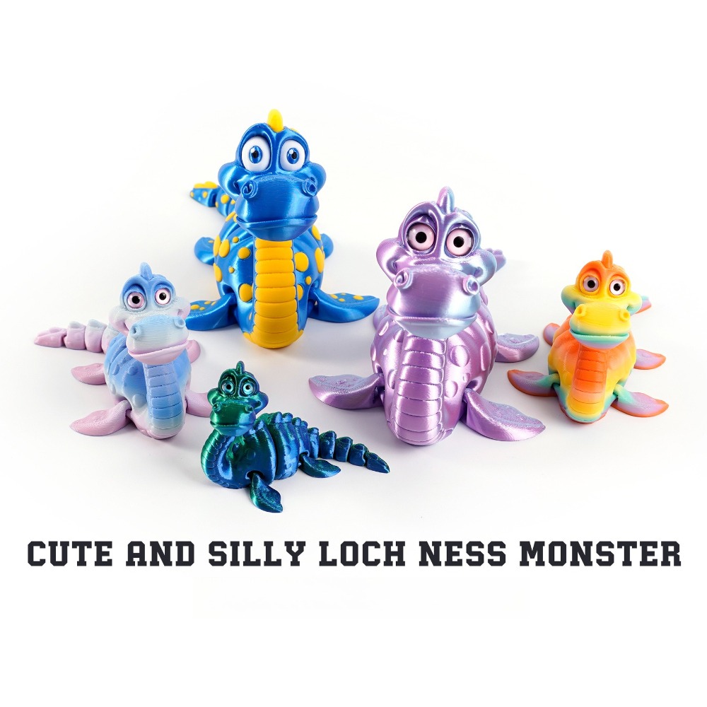 3D Printed Loch Ness Figures T - 3D Printing Construction incelemesi ve fiyatı