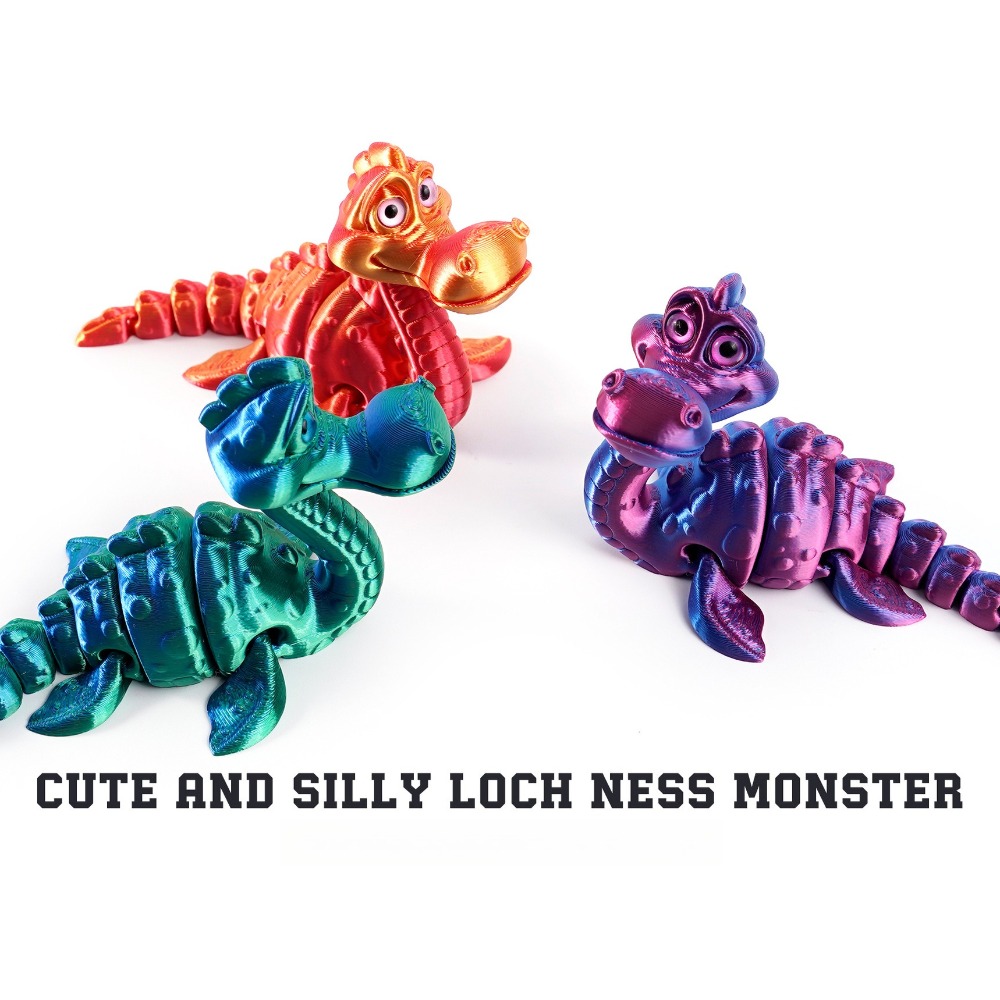 3D Printed Loch Ness Figures T - 3D Printing Construction incelemesi ve fiyatı