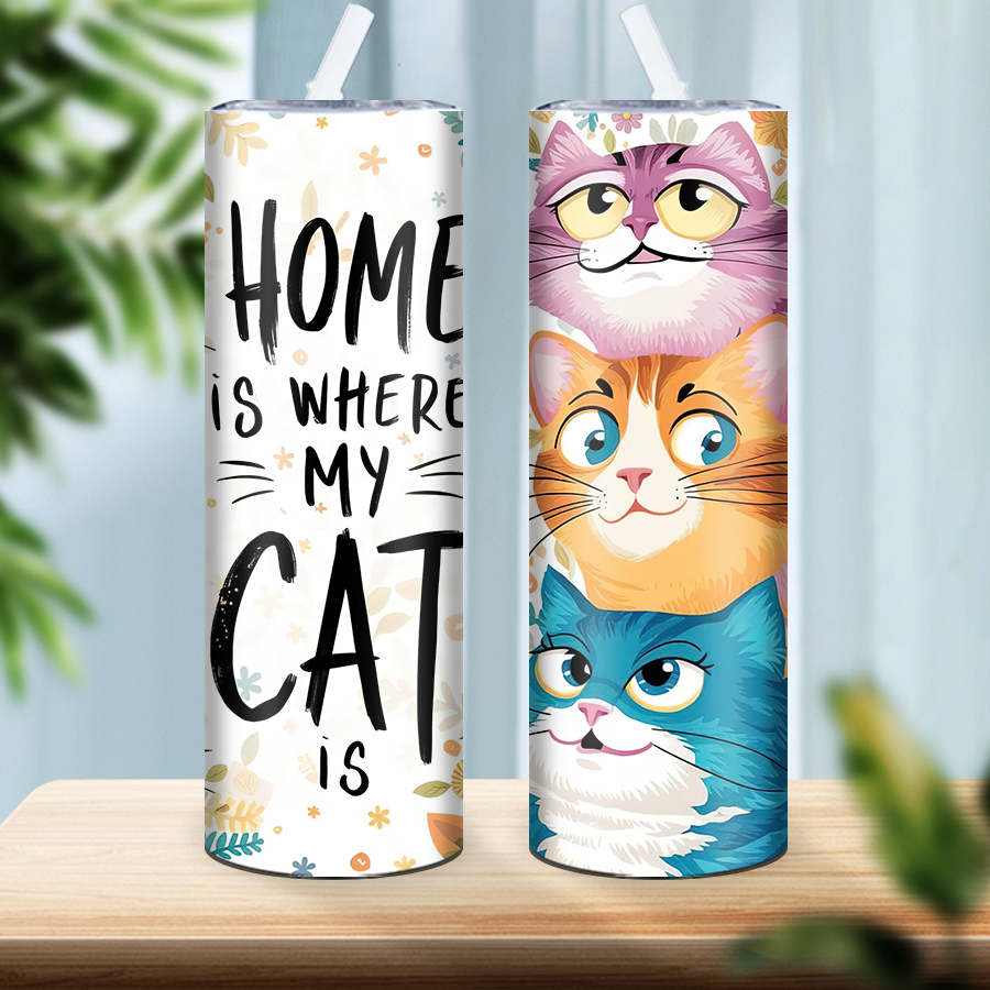 20oz 3D Print Cute Cat Tumbler - 3D Printing Stainless Steel incelemesi ve fiyatı