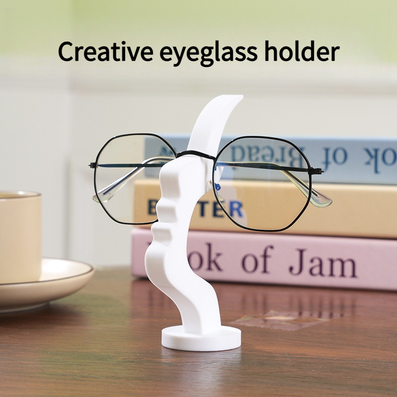 Creative side face shaped glas - 3D Printing Glasses Frames incelemesi ve fiyatı