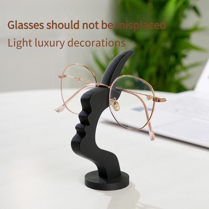 Creative side face shaped glas - 3D Printing Glasses Frames incelemesi ve fiyatı