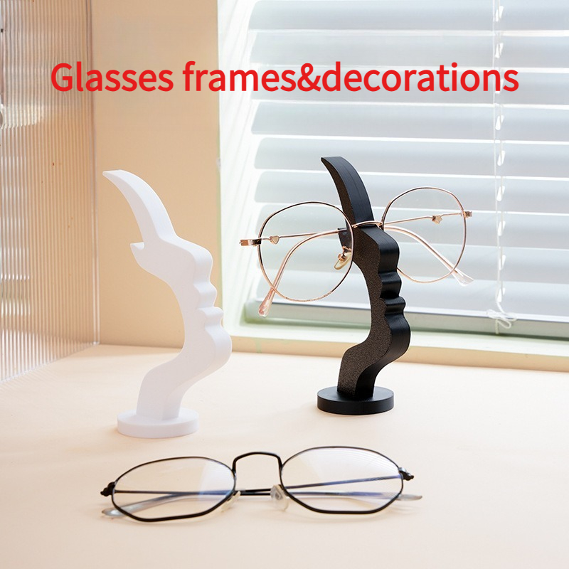 Creative side face shaped glas - 3D Printing Glasses Frames incelemesi ve fiyatı