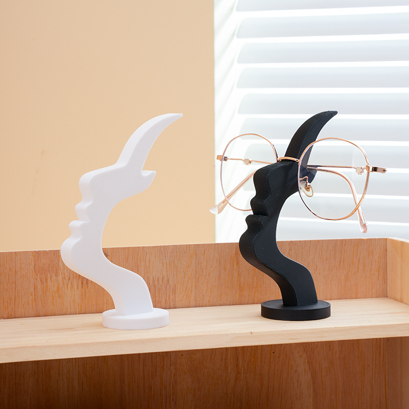 Creative side face shaped glas - 3D Printing Glasses Frames incelemesi ve fiyatı