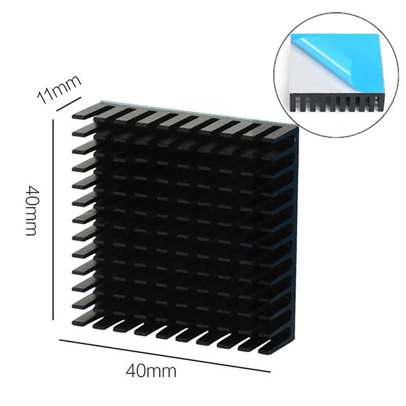 1PC 40*40*11MM 3D Printer Part - 3D Printing Aluminium incelemesi ve fiyatı