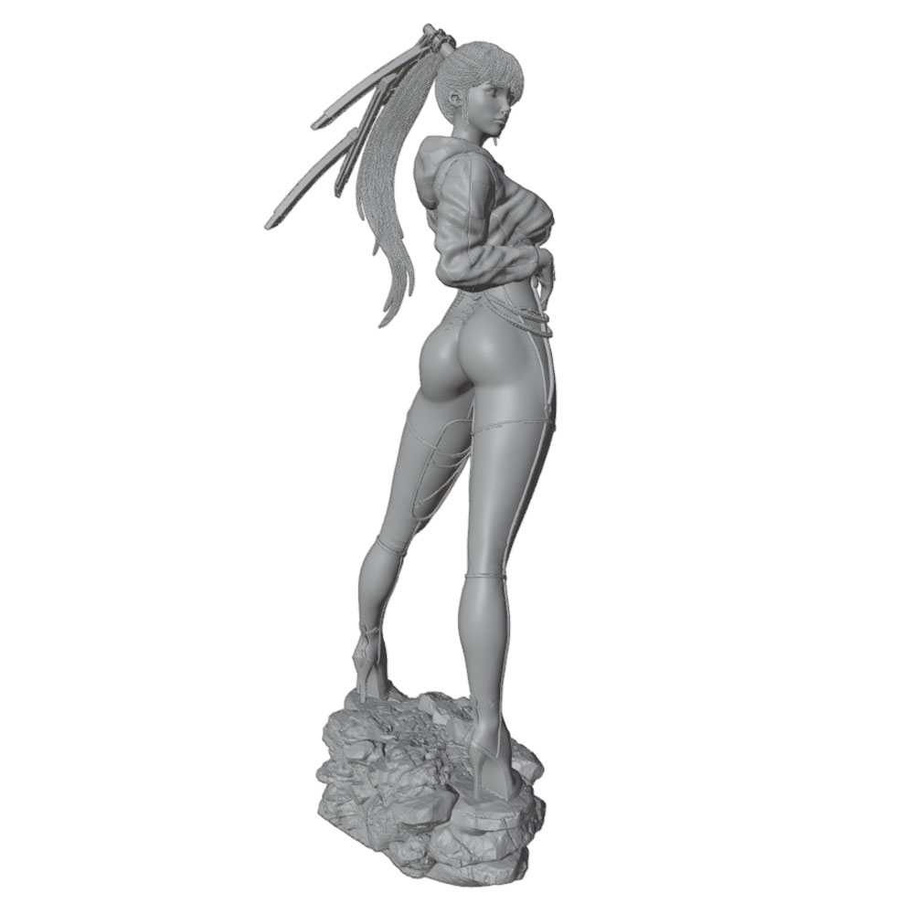 75/100/120/150mm Sexy Girl Res - 3D Printing Jobs incelemesi ve fiyatı