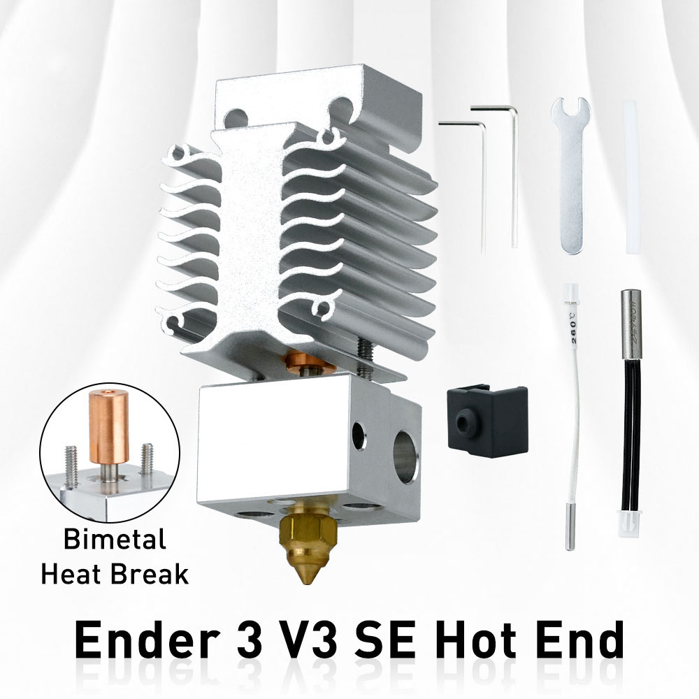 Hotend Kit For Ender 3 V3 SE T - 3D Printing Titanium incelemesi ve fiyatı