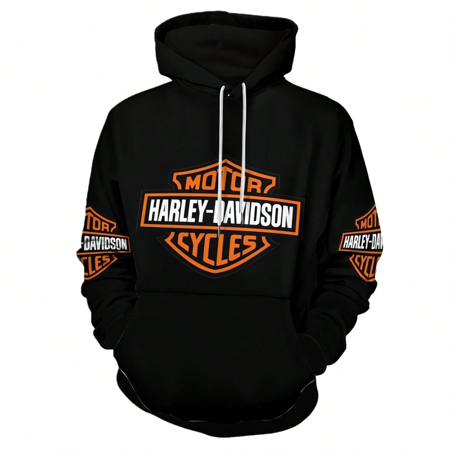 Black 3D Graphic Hoodie for Ad - 3D Printing Designing incelemesi ve fiyatı