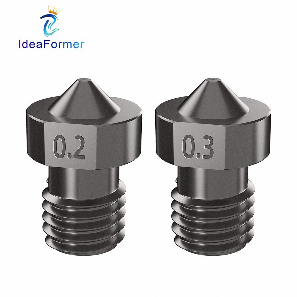 V6 Nozzle Hardened Steel 0.2/0 - 3D Printing Titanium incelemesi ve fiyatı