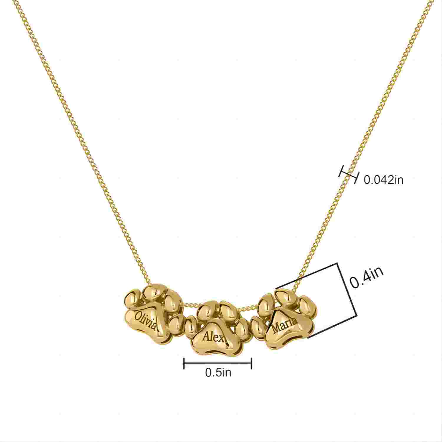Engraving Name Necklace Gift P - 3D Printing Stainless Steel incelemesi ve fiyatı