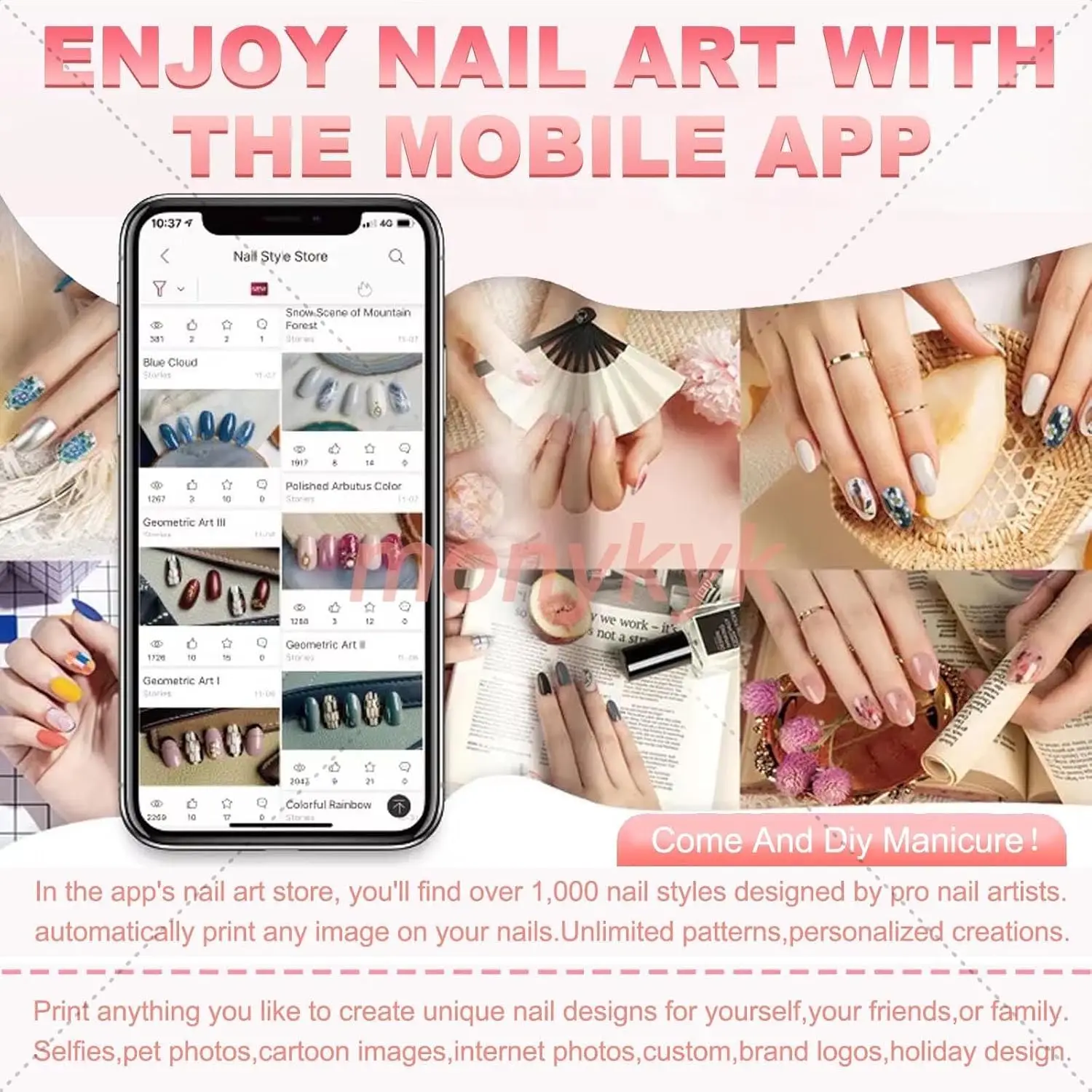 O2nails Nail Printer Machine K - 3D Printing Design Software incelemesi ve fiyatı