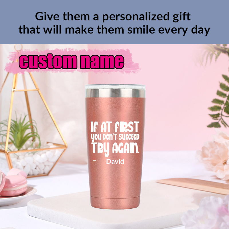 1pc Customized Name 20oz Car C - 3D Printing Stainless Steel incelemesi ve fiyatı