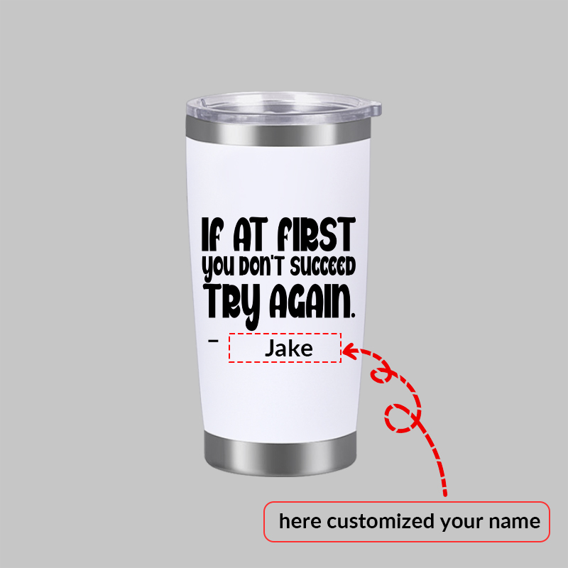 1pc Customized Name 20oz Car C - 3D Printing Stainless Steel incelemesi ve fiyatı
