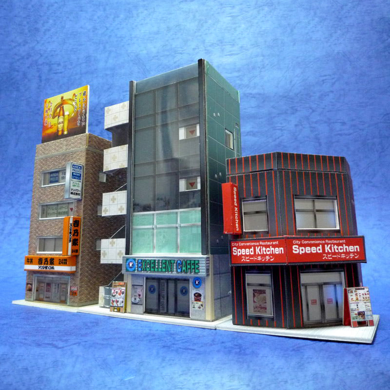1:150 N-Scale Japanese Buildin - 3D Printing Construction incelemesi ve fiyatı