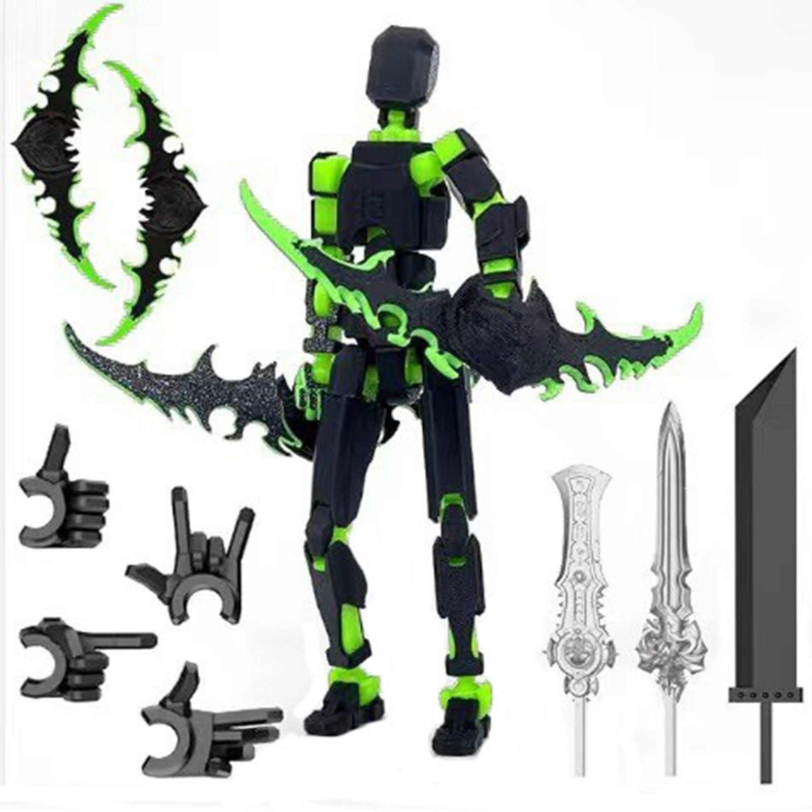Titan 13 With Wings Figure Toy - 3D Printing Aluminium incelemesi ve fiyatı