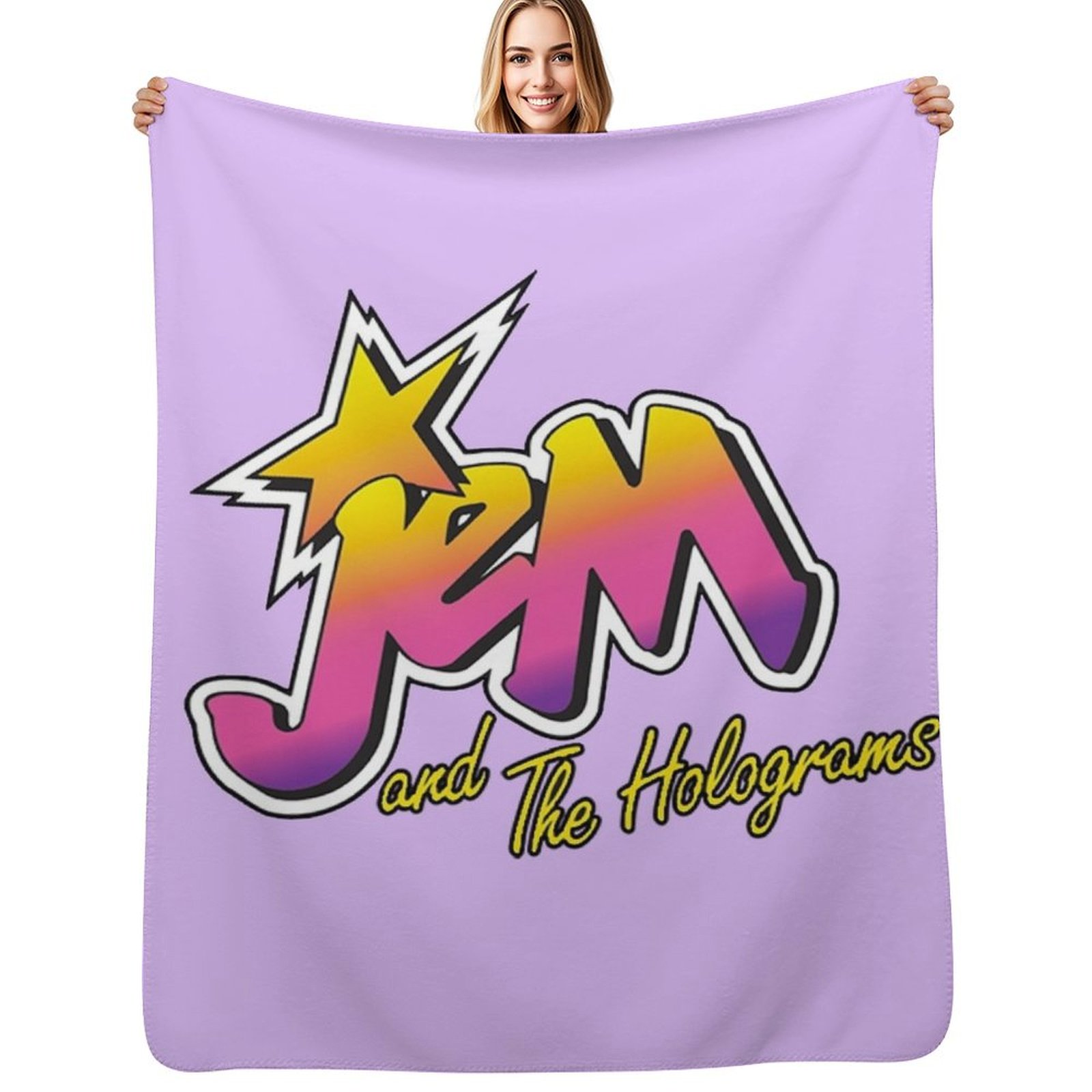 Jem and the holograms Throw Bl - 3D Printing Hologram incelemesi ve fiyatı