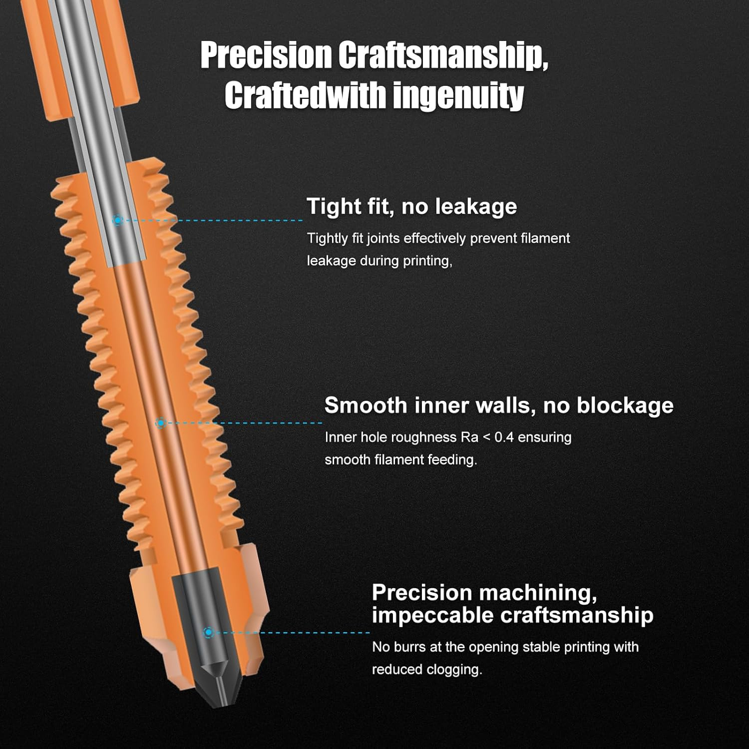 New Upgraded Nozzle for Creali - 3D Printing Titanium incelemesi ve fiyatı