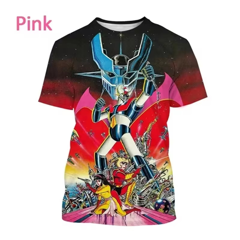 Anime Mazinger Z 3D Print T-Sh - 3D Printing Z Hop incelemesi ve fiyatı