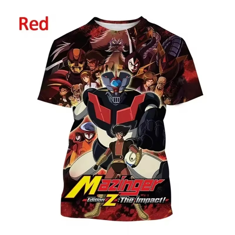 Anime Mazinger Z 3D Print T-Sh - 3D Printing Z Hop incelemesi ve fiyatı
