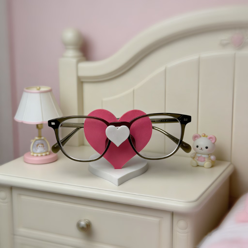 1PC 3D Printed Heart-Shaped Gl - 3D Printing Glasses Frames incelemesi ve fiyatı