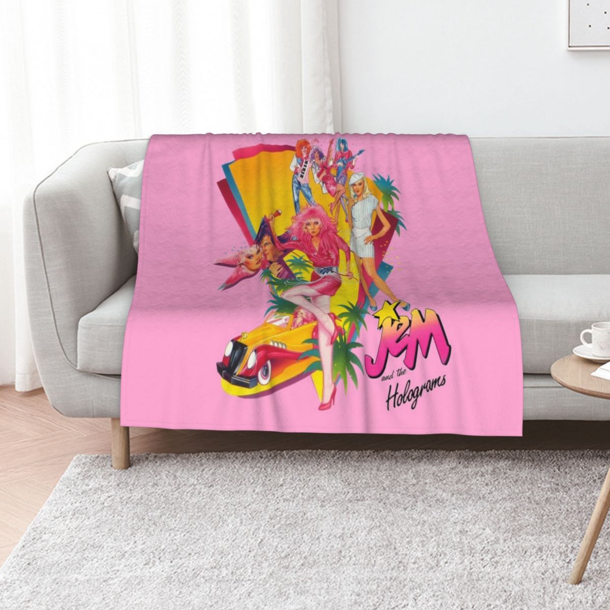 Jem and the Holograms Throw Bl - 3D Printing Hologram incelemesi ve fiyatı
