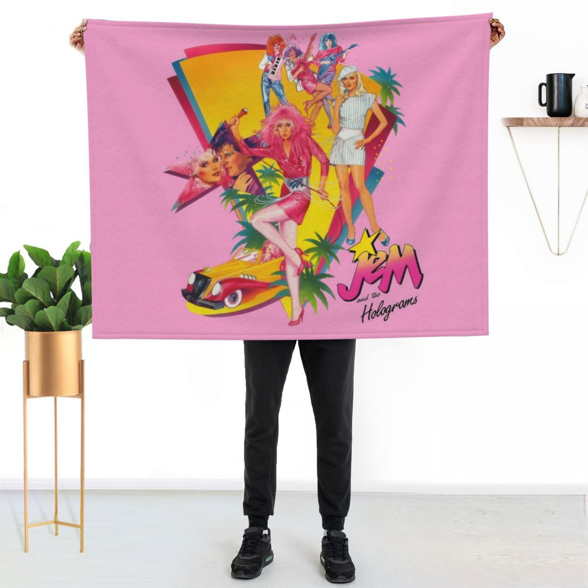 Jem and the Holograms Throw Bl - 3D Printing Hologram incelemesi ve fiyatı