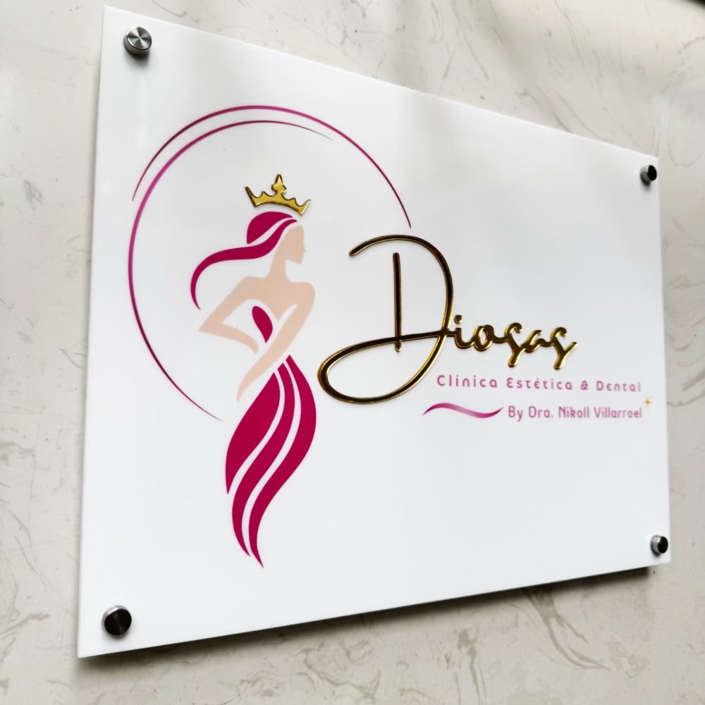 Modern Acrylic White Sign boar - 3D Printing Qr Codes incelemesi ve fiyatı