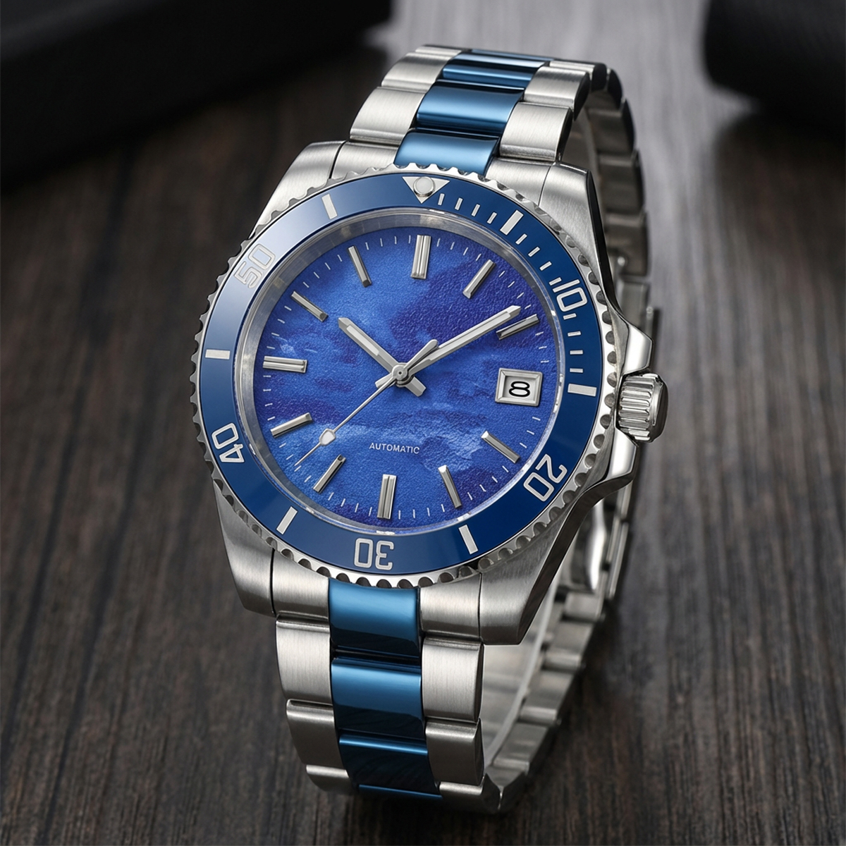 28.5mm Watch Dial for NH35 NH3 - 3D Printing Stainless Steel incelemesi ve fiyatı
