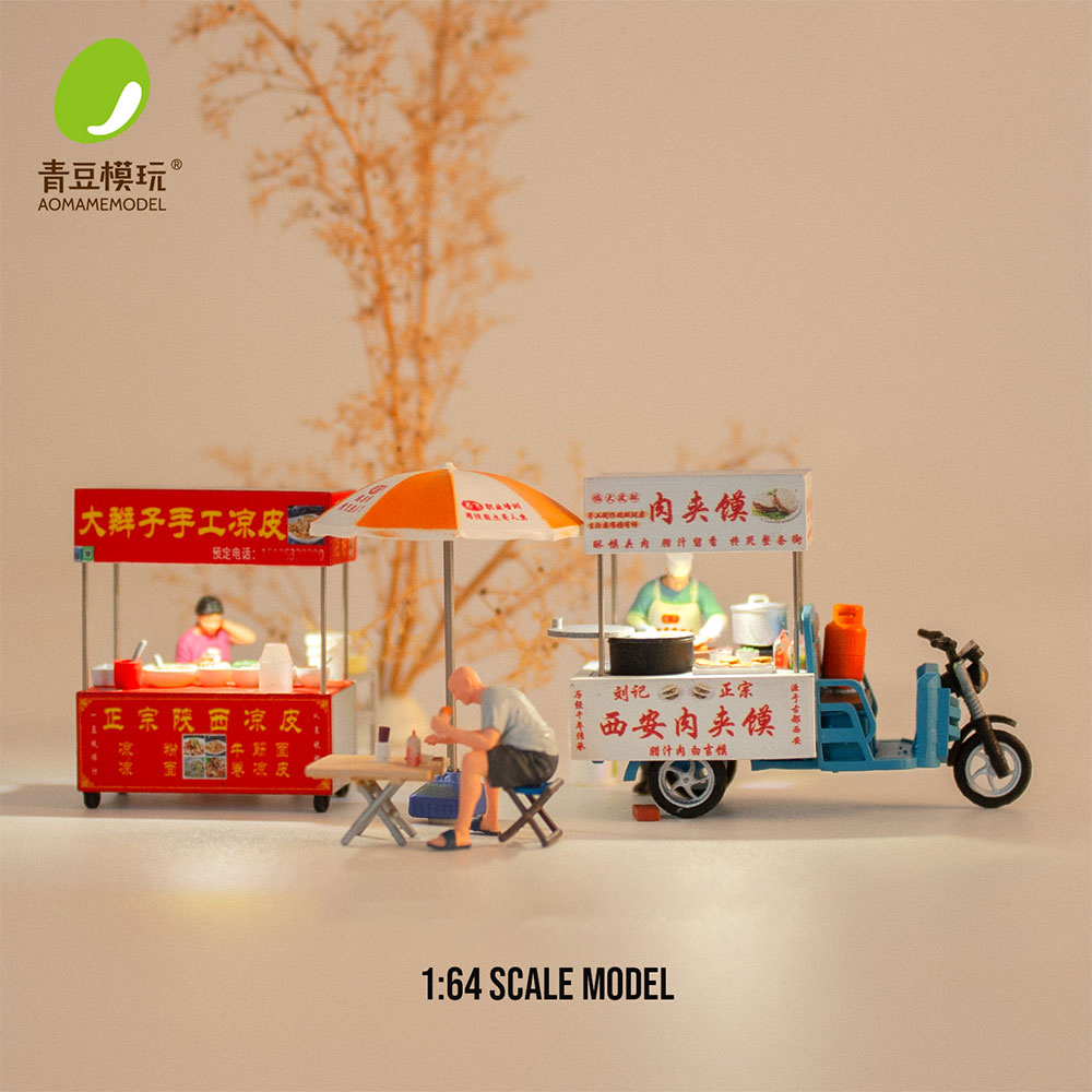 1/64 Night market s Model Kit- - 3D Printing Designing incelemesi ve fiyatı
