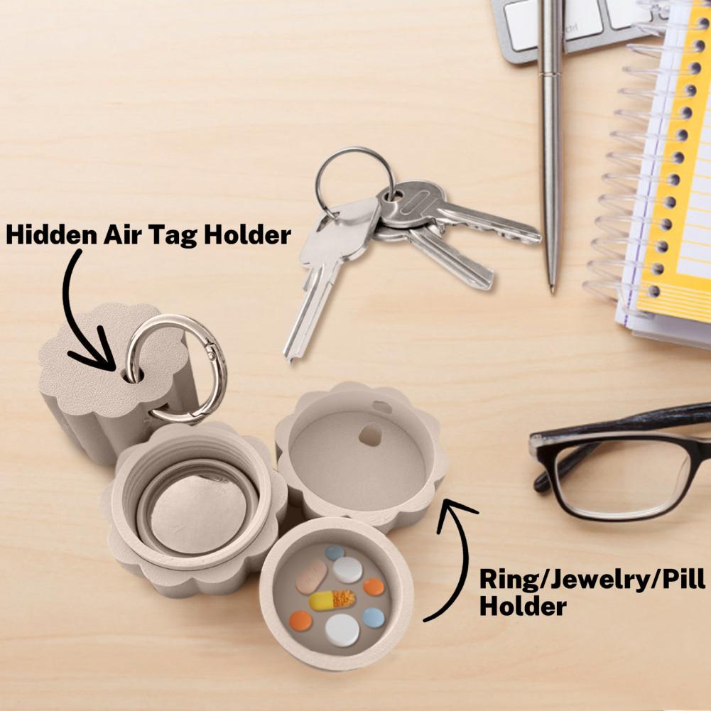 Keychain Pill Box Waterproof C - 3D Printing Stainless Steel incelemesi ve fiyatı