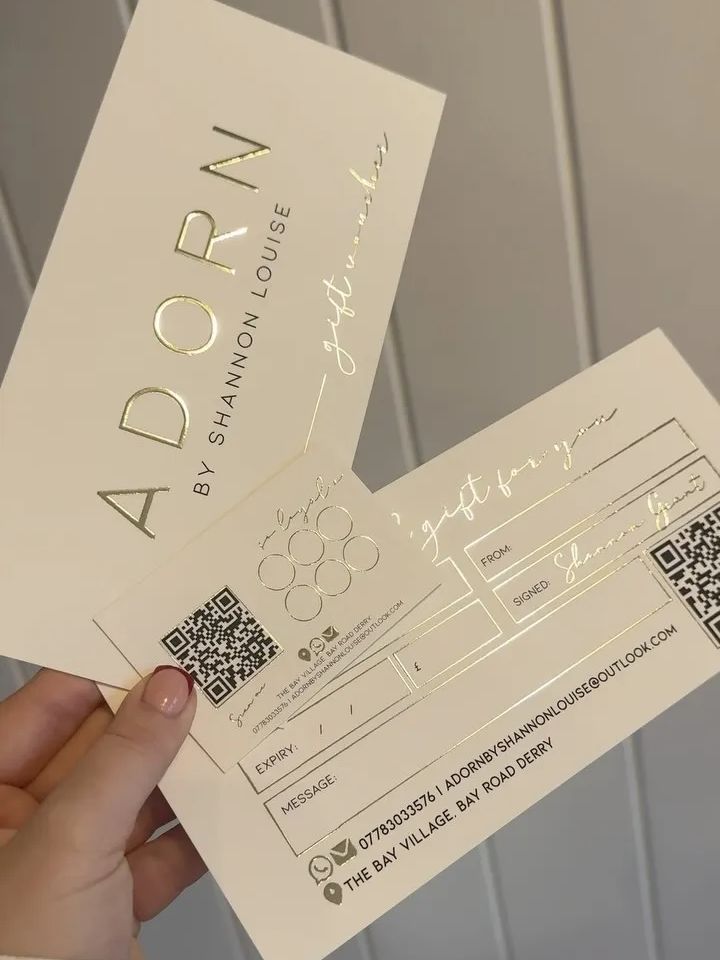 Custom Design 3D luxury Foiled - 3D Printing Qr Codes incelemesi ve fiyatı