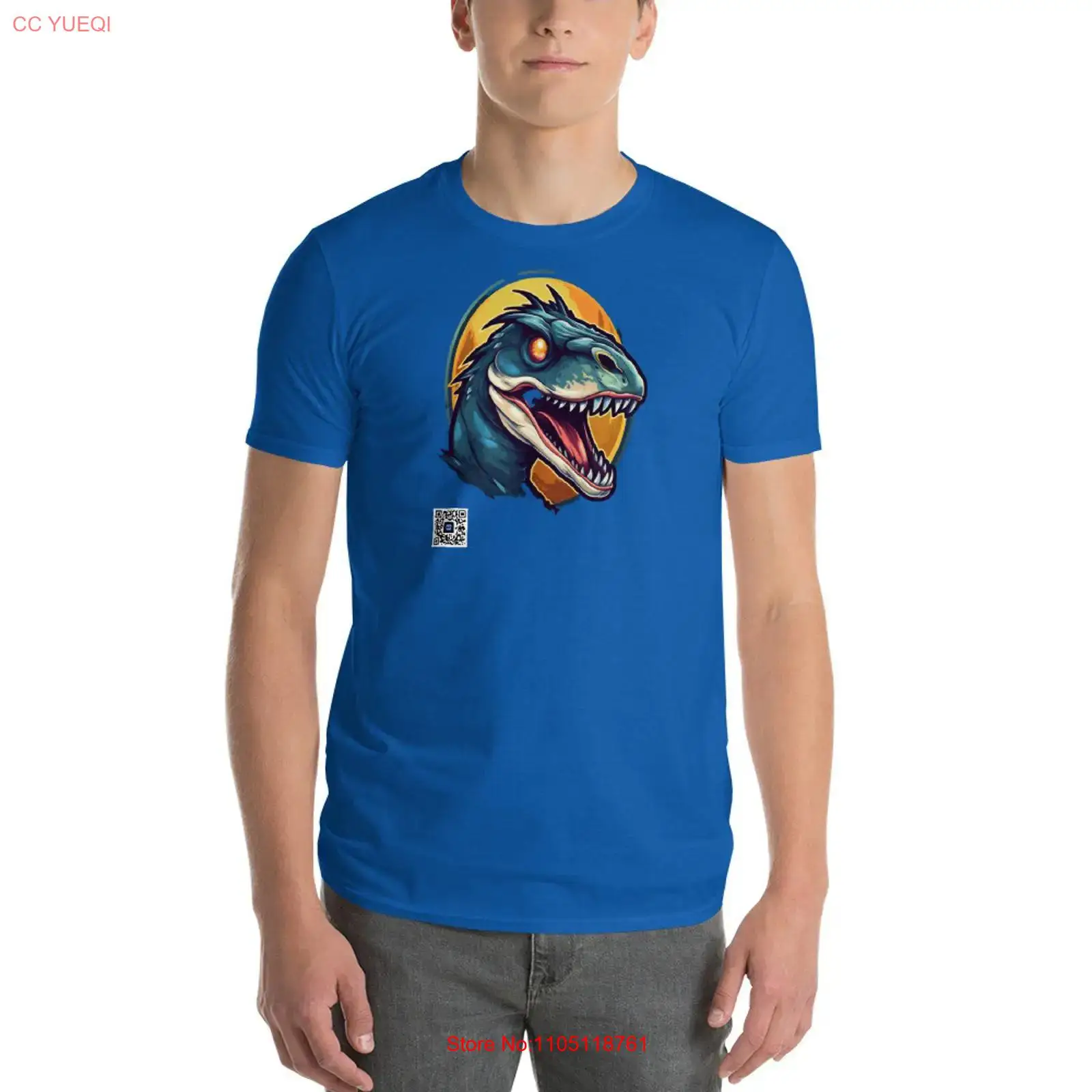Dinosaur T Shirt smartphone ca - 3D Printing Qr Codes incelemesi ve fiyatı