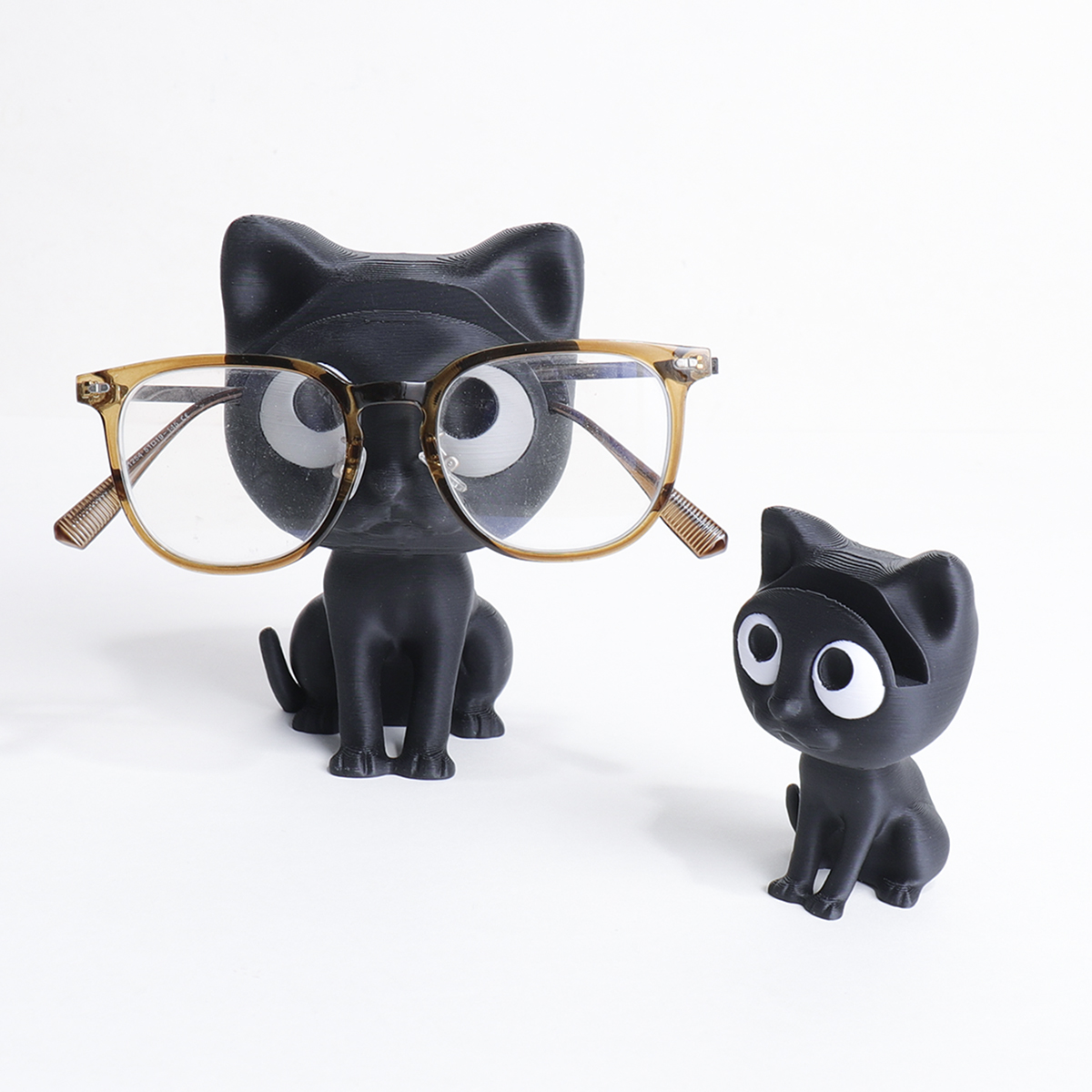 Cute 3D Printed Black Cat Glas - 3D Printing Glasses Frames incelemesi ve fiyatı