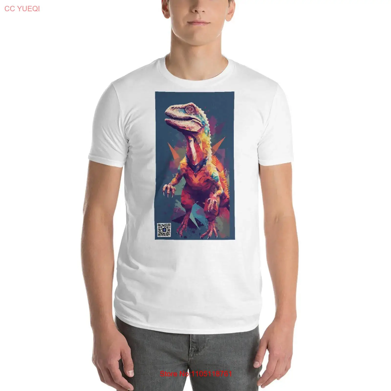 Dinosaur T Shirt smartphone ca - 3D Printing Qr Codes incelemesi ve fiyatı
