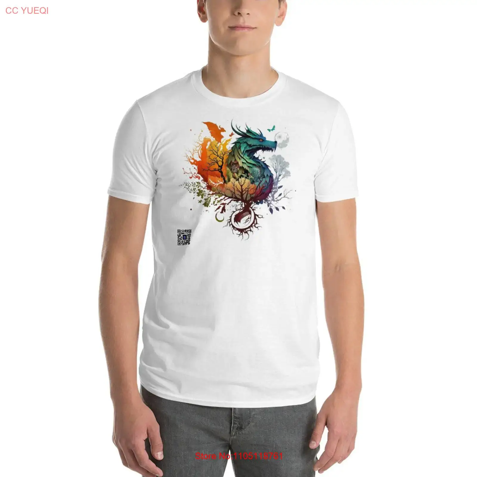 Dragon T Shirt smartphone came - 3D Printing Qr Codes incelemesi ve fiyatı
