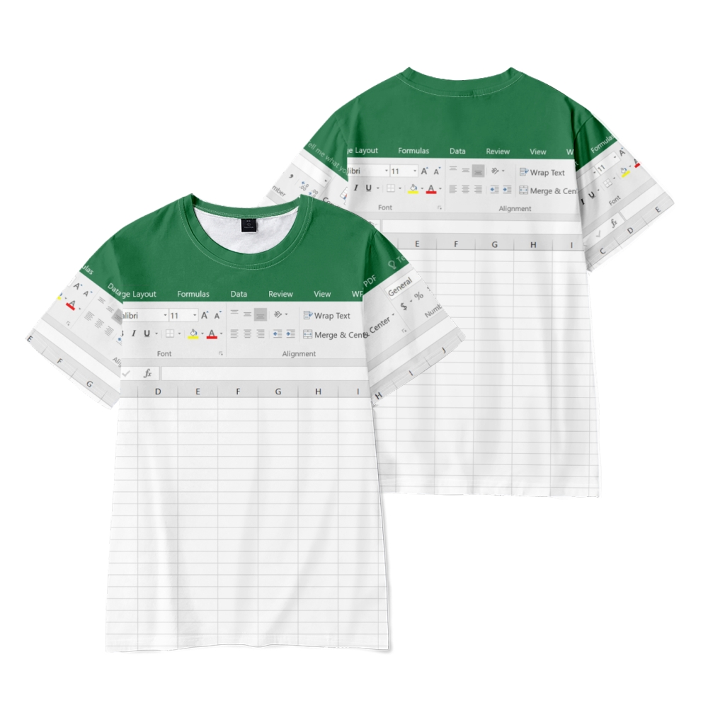 Excel 3D Fashion Men's T-shirt - 3D Printing Design Software incelemesi ve fiyatı